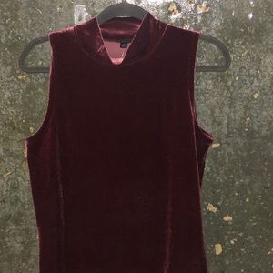 J.Crew Velvet Tank Top